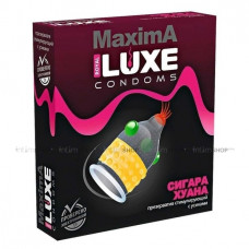 Презерватив Luxe Maxima Сигара Хуана с усиками, 1 шт
