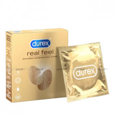 Безлатексные презервативы Durex RealFeel, 3 шт