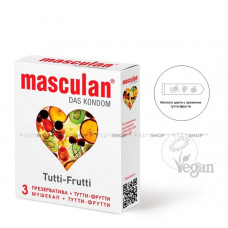 Презервативы Masculan Tutti-Frutti, 3 шт