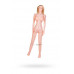 Кукла надувная анус-вагина ToyFa Dolls-X Блондинка с виброяйцом, 160 см