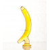 Фаллоимитатор Sexus Glass банан, желтый