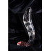 Фаллоимитатор Sexus Glass стеклянный, бесцветный, 17,5 см