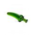 Фаллоимитатор Sexus Glass в форме перчика, зеленый, 13,5 см