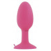 Анальная втулка ToyFa POPO Pleasure с шаром, розовая