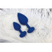 Анальная вибропробка Gvibe GPlug L, синяя