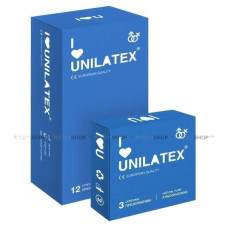 Презервативы Unilatex Natural Plain 12 шт. + 3 шт в подарок