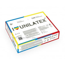 Цветные ароматизированные презервативы Unilatex Multifruits, 144 шт
