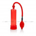 Помпа вакуумная для мужчин California Exotic Novelties Fireman's Pump, красный